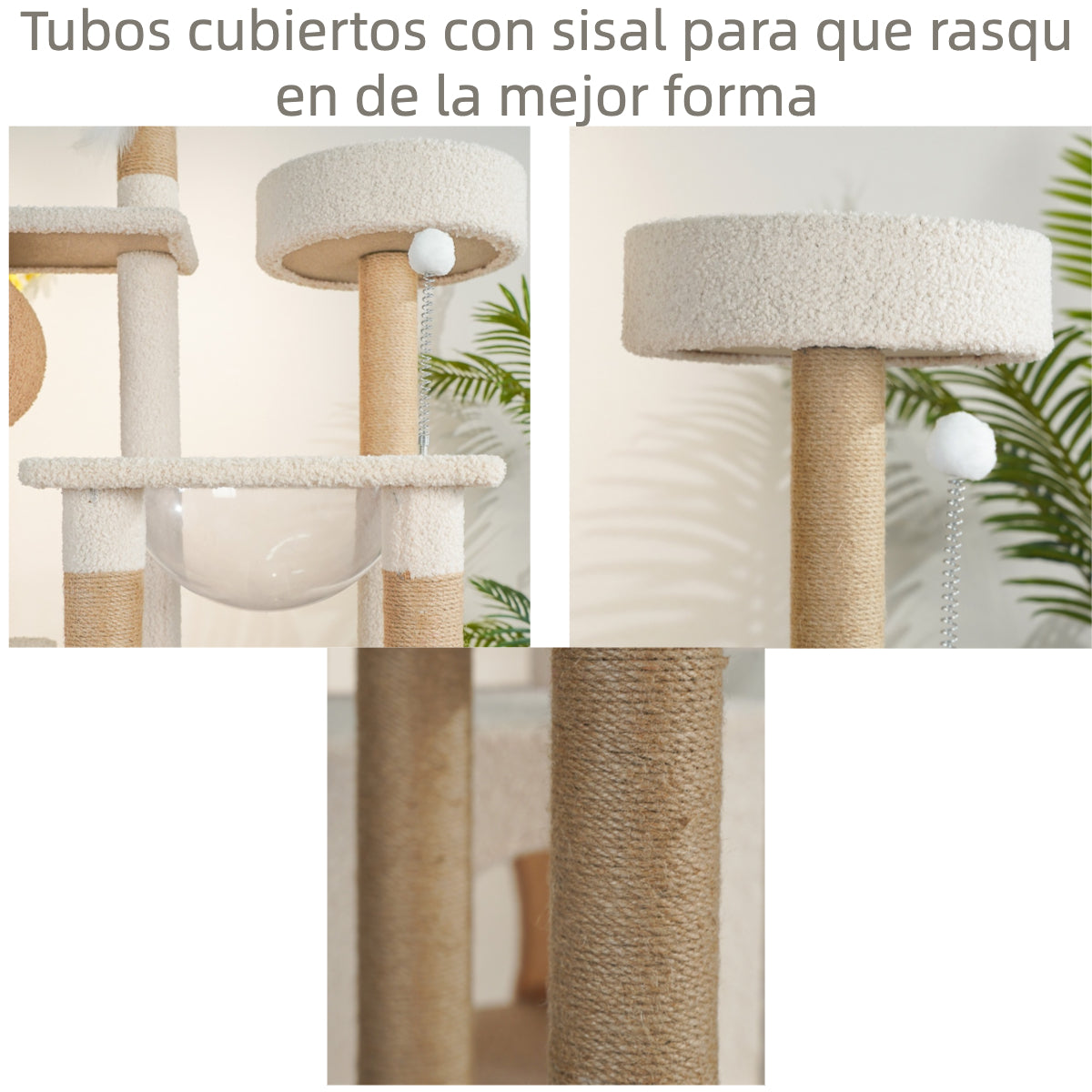 Torre Árbol Rascador 170 cm