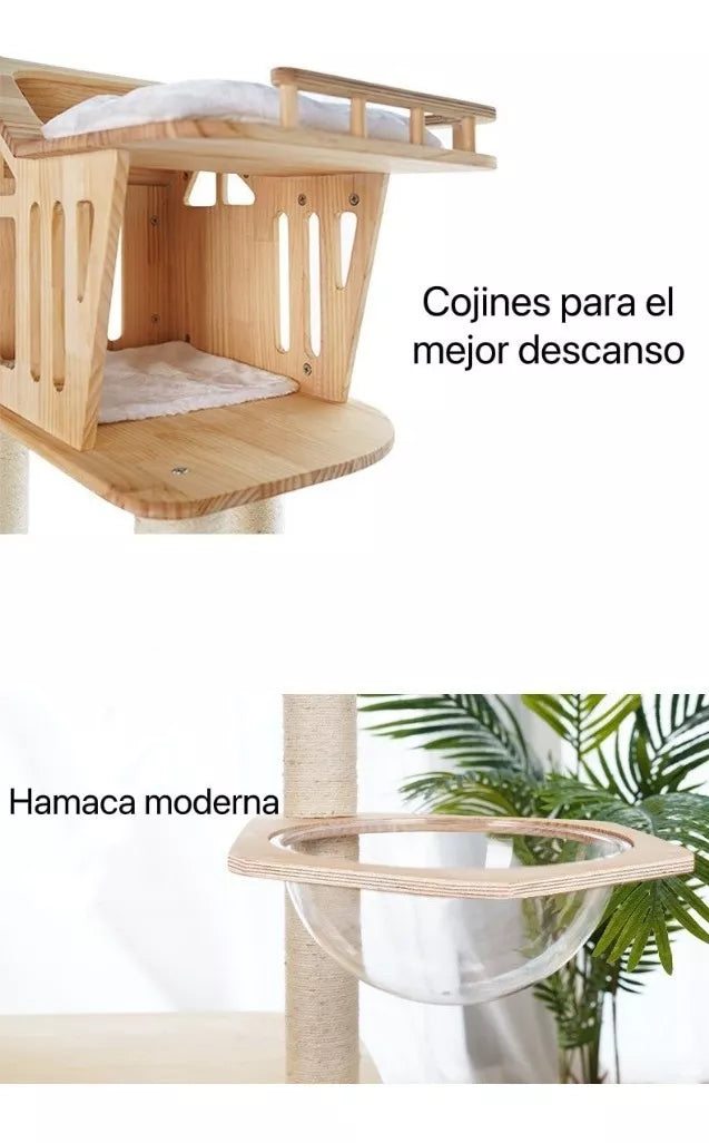 Torre Árbol Rascador 120 cm