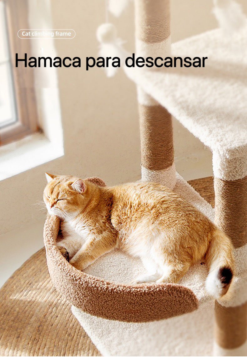 Torre Árbol Rascador 130 cm
