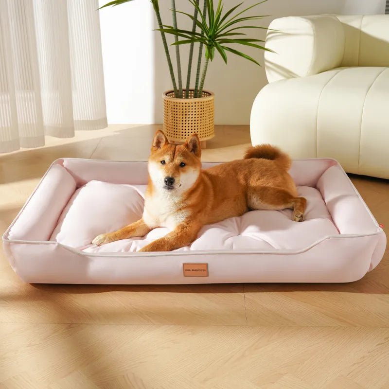 Cama Grande Para Perros Y Gatos Impermeable, Antideslizante