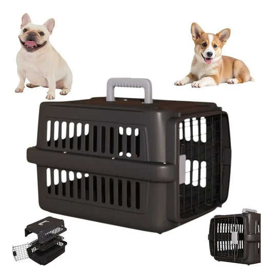 Jaula Transportadora Tipo Caja Para Perros Y Gatos