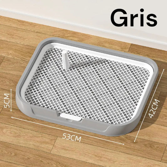Bandeja De Baño Para Entrenamiento De Mascotas Pequeñas Gris