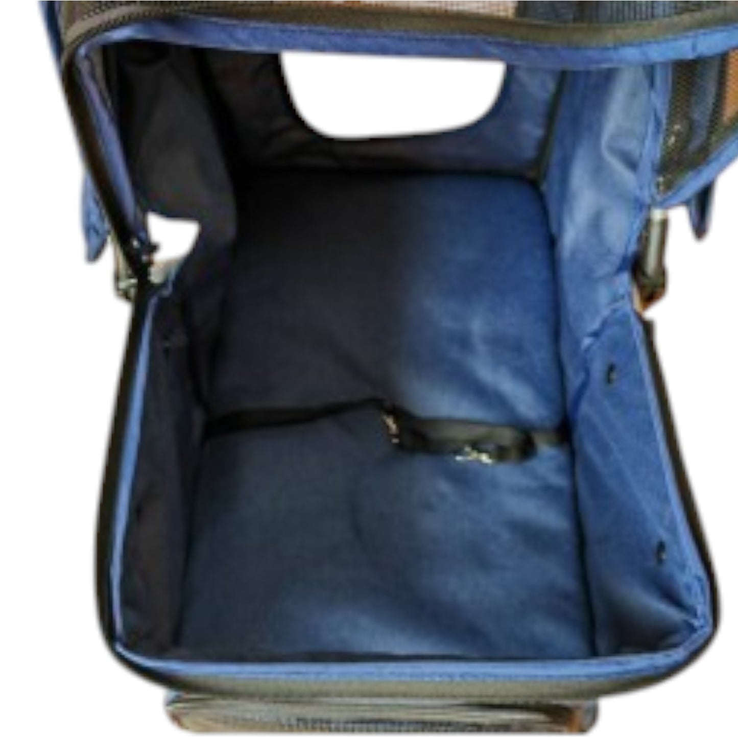 Carreola Para Mascota Perros Gatos Plegable Con Cinturón